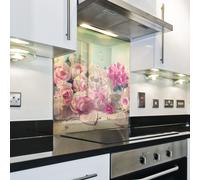 Splashback Paraschizzi Paraspruzzi Rivestimento Cucina rosa natura rosa