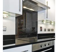 Splashback Paraschizzi Paraspruzzi Rivestimento Cucina sfondo pattern nero