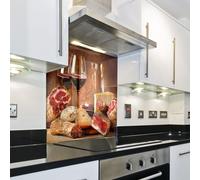 Splashback Protezione dietro piano cottura fornelli cucina italiana olio nero
