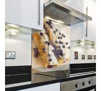 Splashback Protezione dietro piano cottura fornelli dolce dessert marrone