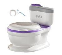 Splashproof Potty Training Toilet for Kids, Adjustable Potty Training Seat, Toilet Trainer with Safety Features, Non Slip Child Friendly Potty Seat 15.35x11.42x13.78" for Kids Boys and Girls