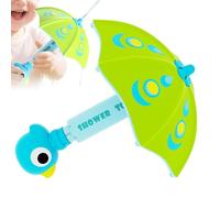 SplashSpin Umbrella Toy | ABS 18.4x16x20.7cm Rotating Water Spray Bath Beach Squirter Fun Play Gadget | Kids Water Sprinkler Pool Bathtub Outdoor Summer Amusement Park Travel Gift Toy