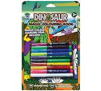 Splat Planet Libro Da Colorare Di Dinosauro Magico Con Set Di Penne Magiche Che Cambiano Colore - Libro Da Colorare In Formato A4 Di Arte Magica - (Dinosauro)