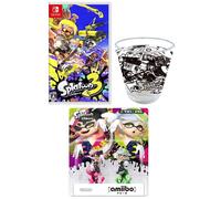 Splatoon 3 Nintendo Interruttore + Amiibo Shio Colori Set W/Amazon Ltd.Tumbler