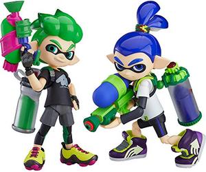Splatoon Boy DX Edition Set 2 Figure 10 cm Splatoon Figma Re-Run