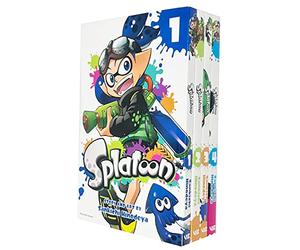 Splatoon Manga Vol 1-4 Collection 4 Books Set By Sankichi Hinodeya
