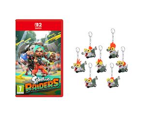 Splatoon Raiders + Portachiavi affascinante Salmonello di Splatoon 3 (una delle sette versioni)