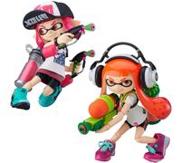 Splatoon/Splatoon 2 Figma Action Figure Splatoon Girl DX Edition 10 cm