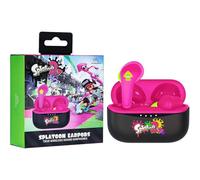 4Side Cuffie Bluetooth Auricolari True Wireless In-Ear con Custodia di Ricarica fantasia Splatoon colore Rosa - ST0884