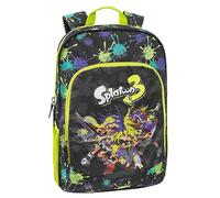 SPLATOON - Zaino Con Trolley Staccabile e Regolabile in Altezza, con Manico e Spallacci a Scomparsa, Ampio Vano e Tasca Frontale a Zip - 32x52hx23 cm