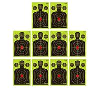 Splatter Targets, High Visibility Shots Paper, 10 pezzi 18x12 Inch Splatter Targets For Outdoor Practice Competition Daily Training Team Activity Recreation Kids Adults