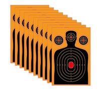 Splatter Targets - Range Targets, Shots Practice Paper, High Visibility Fun Activities | 10 Pieces 18x12 Inch For Outdoor Competition Daily Training Team Activity Recreation Kids Adults Backyard