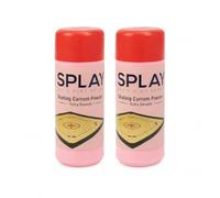 SPLAY Fast Magic Carrom Board Powder, extra liscio Striker Glide, 2 x 90 g | La polvere rosa fine riduce l'attrito per un attaccante liscio e uno scorrimento delle monete; adatto per casa, club