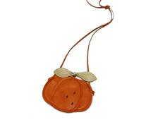 Spldsun Borsa a Tracolla Piccola a Forma di Zucca da Donna, Portamonete di Zucca, Piccola Borsa a Tracolla, Perfetto per Dolcetto o Scherzetto e Accessori di Abbigliamento per Bambini