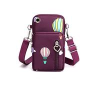 Spldsun Borsa Messenger Donna,3 strati Borsa di Stoffa Della Signora Oxford,Borsa a Tracolla Piccola da Donna, Può Ospitare Telefoni Cellulari, Chiavi, Credito, ecc