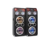 SPLED600 Sistema PA attivo Master-Slave 600W 2x20cm