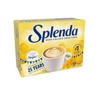 SPLENDA Dolcificante senza calorie, pacchetti monodose (50 conteggi)