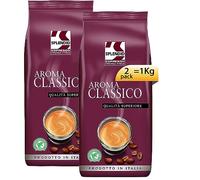 Splendid Aroma Classico, Caffè in Grani - Gusto corposo, aromatico e armonioso, ideale per espresso o cappuccino - Contiene 2 confezioni da 1kg (Totale 2 kg)