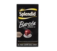 Splendid - Capsule Caffè Espresso Barista - 100 Capsule in Alluminio - Intensità 13 - Compatibili con Macchine Nespresso®* original - 10 Confezioni da 10 Capsule