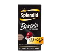 Splendid Caffè Espresso Barista - 230 Capsule in Alluminio - Intensità 13 - Compatibili con Macchine Nespresso®* original - 23 Confezioni da 10 Capsule