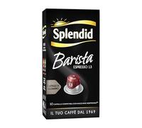 Splendid Capsule Caffè Espresso Barista, 150 Capsule in Alluminio - 15 pacchetti da 10 - Intensità 13, Compatibili con Macchine Nespresso
