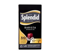 Splendid - Capsule Caffè Espresso Barista - 150 Capsule in Alluminio - 5 Confezioni da 30 - Intensità 13 - Compatibili con Macchine Nespresso®* original