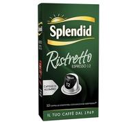 Splendid - Capsule Caffè Espresso Ristretto - 150 Capsule in Alluminio - 5 Confezioni da 30 - Intensità 12 - Compatibili con Macchine Nespresso®* original