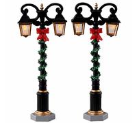 Splendid Lights set of 2 Caddington Village Lemax Cod 34090