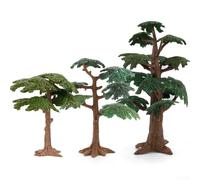 Splendidi modelli di alberi artificiali in PVC, accessori decorativi ideali per paesaggi di bambini (piante selvatiche)