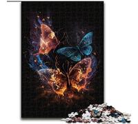 Splendidi puzzle a forma di farfalla per adulti e adolescenti, giocattoli per l'intrattenimento della famiglia, ideali come regalo per tutta la famiglia (50x75cm)