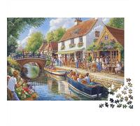 Splendidi puzzle a tema case per adulti. Ottimi per giochi in famiglia, perfetti come regali di compleanno e per le feste. 300 pezzi (40x28 cm).