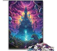 Splendidi puzzle con paesaggi montani per adulti e adolescenti, puzzle interessanti per ridurre lo stress e favorire l'interazione genitore-figlio (70x100cm)