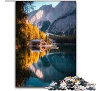 Splendidi puzzle da 1000 pezzi con montagne e laghi, ideali come regalo per adulti, adatti dai 14 anni in su, decorazioni da parete, regali unici e di compleanno (50x75cm)