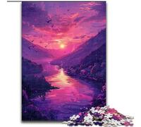 Splendidi puzzle da 1000 pezzi con paesaggi da sogno per adolescenti e adulti, antistress, regalo divertente per trascorrere il tempo in casa (50x75cm)