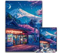 Splendidi puzzle del Monte Fuji da 1000 pezzi per adulti, puzzle in cartone per adulti, perfetti per riunioni di famiglia, compleanni, feste 26X38CM/10,23x14,96 pollici