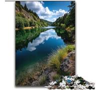 Splendidi puzzle di montagne e laghi da 2000 pezzi per adolescenti, regali per sfide di gioco educativo, giocattoli, regali di compleanno, regali, arte murale (70x100cm)