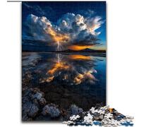 Splendidi puzzle di montagne e laghi per adolescenti, puzzle da 1000 pezzi per adolescenti, giochi rilassanti che migliorano l'amore tra coppie per età 14 (26x38cm)