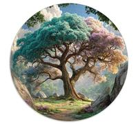 Splendido albero da fiaba, Puzzle Sostenibili Con Motivi Per Adulti Da Gioco in Legno Di Alta Qualità 1000pcs (67.5x67.5cm)