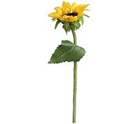 Splendido cespuglio di girasole di seta artificiale, seta di girasoli artificiali, mazzi di girasoli di seta artificiale bouquet di simulazione decorazione di fiori fintiben trattata.