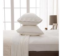 Splendido lenzuolo Bay Home extra morbido velluto Cozy set biancheria da letto deluxe con tasche profonde, collezione Luxe Queen bianco
