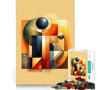 Splendido puzzle da 1000 pezzi con forme uniche, ideale per adolescenti, per migliorare la memoria e il tempo libero Pezzo unico con motivo Babbo Natale 50x75cm