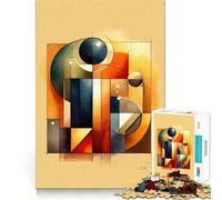 Splendido puzzle da 1000 pezzi con forme uniche, ideale per adolescenti, per migliorare la memoria e il tempo libero Pezzo unico con motivo Babbo Natale 38x26cm
