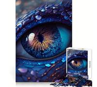Splendido puzzle da 1000 pezzi Occhio di Drago per ragazzi, gioco di logica, passatempo rilassante, taglio preciso, 38x52cm