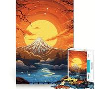 Splendido puzzle di montagna da 1000 pezzi per ragazzi, gioco per allenare la mente, rilassante e divertente, da assemblare, regalo perfetto 38x26cm
