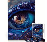 Splendido puzzle Occhio di Drago per adulti, 1000 pezzi, Smart Reason Toy Group, bordo liscio, opera d'arte 38x26cm