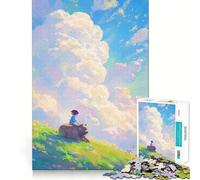 Splendido puzzle paesaggistico da 1000 pezzi,gioco di memoria,qualità premium,taglio laser,attività coinvolgente per serate tranquille (38x52cm)