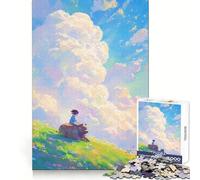 Splendido puzzle paesaggistico da 1000 pezzi per ragazzi, ideale per sviluppare la memoria e trascorrere piacevolmente il tempo libero Bordi nitidi Regalo perfetto per le vacanze (50x75cm)