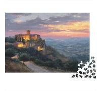Splendido scenario italiano Puzzle Per Adulti |Tramonto| 1000pcs (75x50cm) Puzzle Giochi EduGattoivi,decorazioni Per La Casa