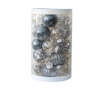 Splendido Set Palline Decorazioni Natalizie Abbraccia la Gioia delle Festività
