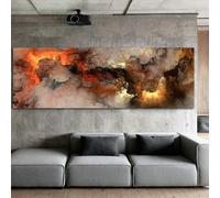 Splendido Soggiorno Stampa Pittura Paesaggio Moderno da Parete Nordic Muro